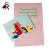 Custom Direct Factory Folding Design Christmas Card Printing