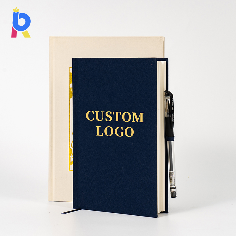 Custom fabric notebook