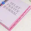 spiral book printing pink cover