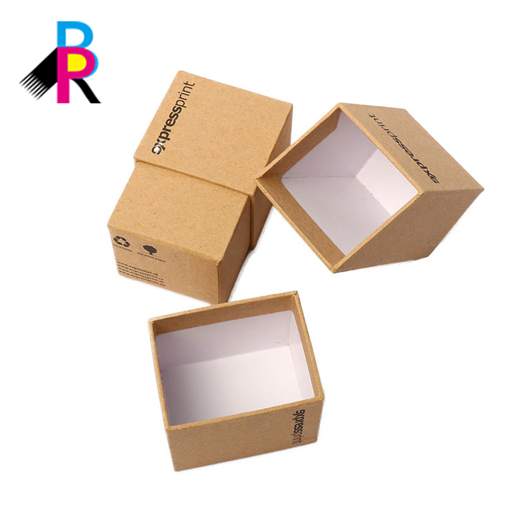 Custom Rigid Box Premium Recycled Kraft Paper packaging bulk