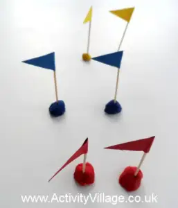 blow skiing game