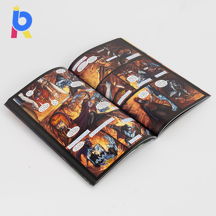 Softcover comic book