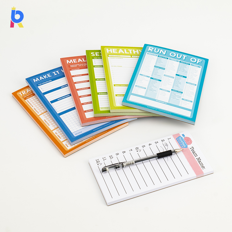 Custom Sticker Note Die Cut Printing Notepad Wholesale Cheap