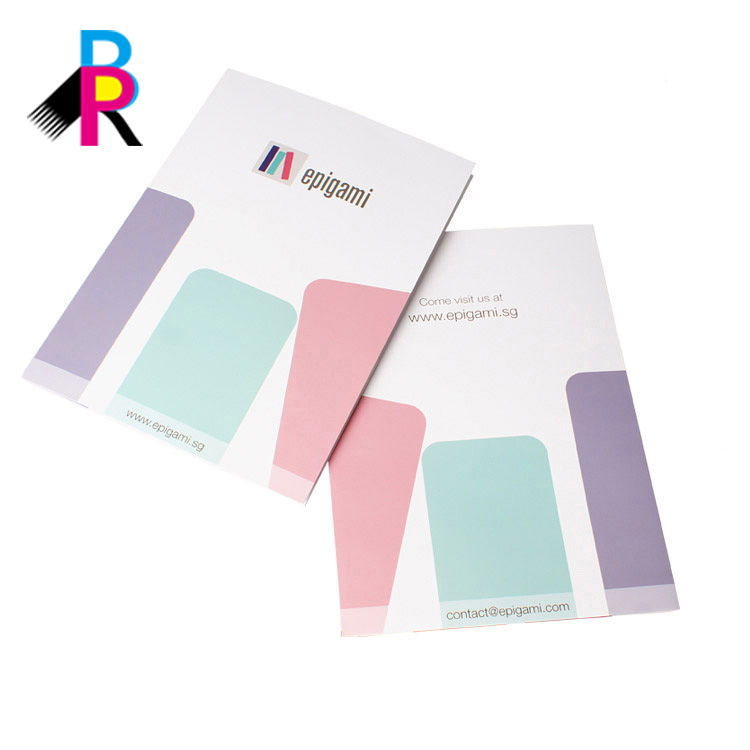 Custom Folder With Pocket high quality A4 A5 Paper Printing