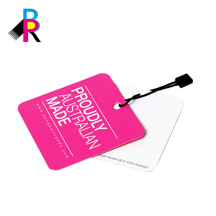 Custom Bag Tag Printing Best Logo Printing Cosmetic Tag