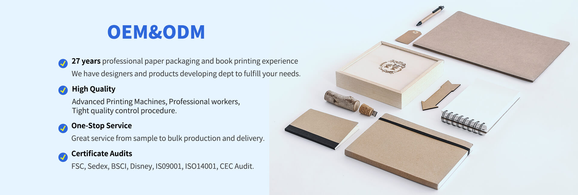 paper packaging and book printing service
