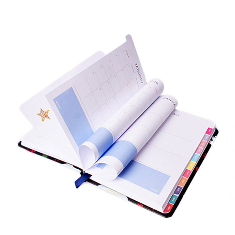 flower cover hardcover notebooks